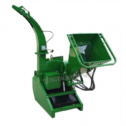 Forestry Machinery CE Approved Portable Pto Disc 8inch Wood Chipper with tank and pump
