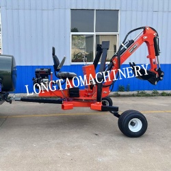 360 degree rotary backhoe excavator digger for sale