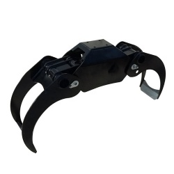 CE approved timber rotating grapple with hanger for excavator