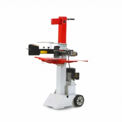 best quality 7ton 8ton Electrical hydraulic portable wood processor fast vertical wood log splitter